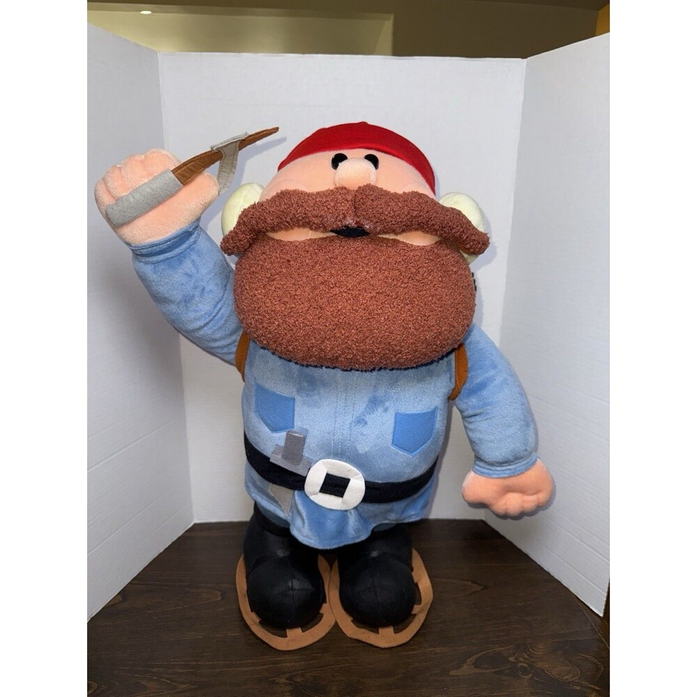 VTG 1999 24" island of misfit toys plush Large Yukon Cornelius Stuffins Rudolph